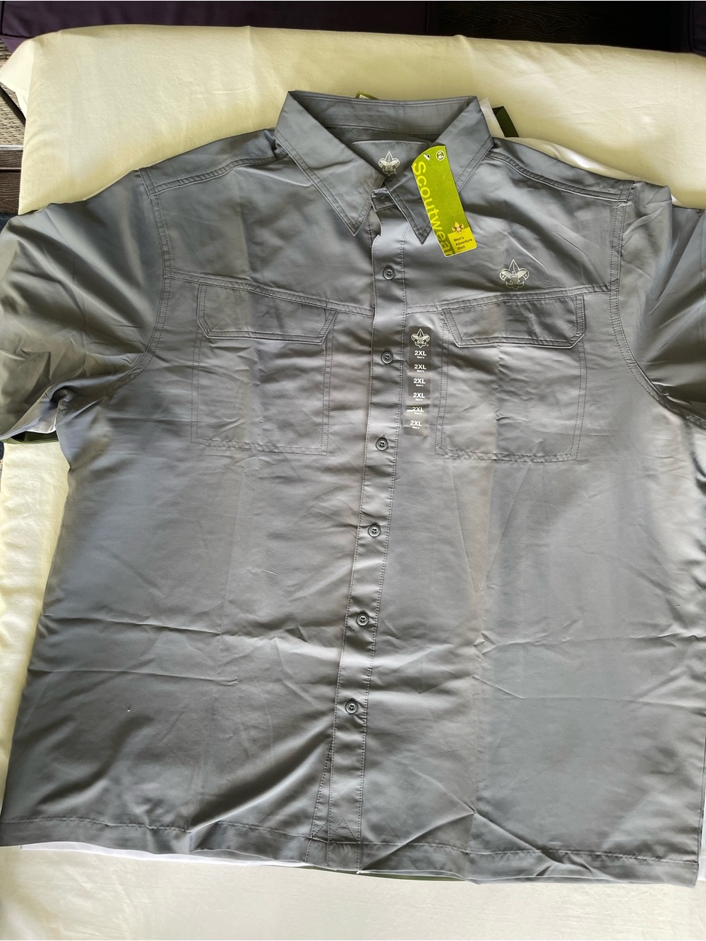 ScoutMaster Men’s  Short-Sleeve Button-Down Shirt (set of three)